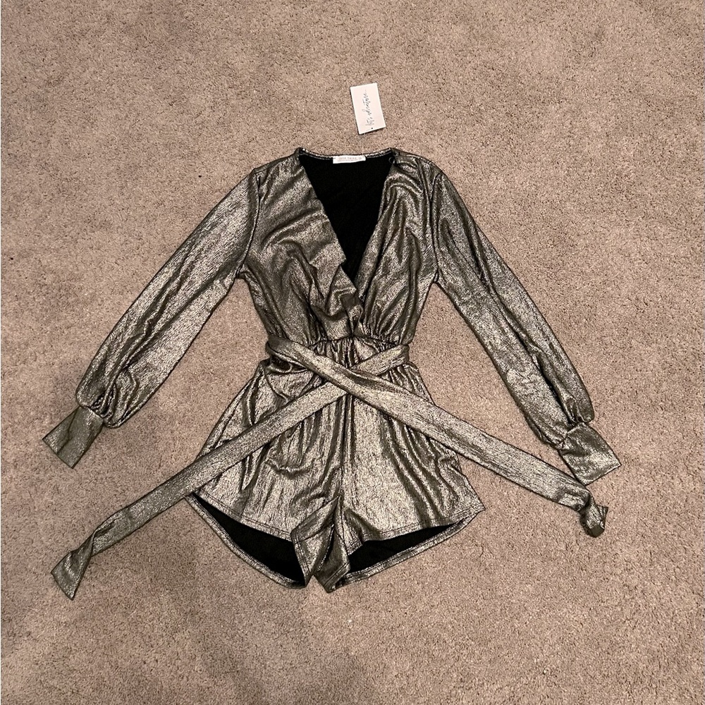 Metallic Romper